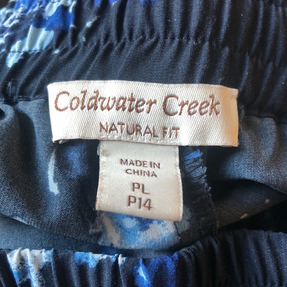 Coldwater Creek tapered leg drawstring pants - Picture 7 of 13